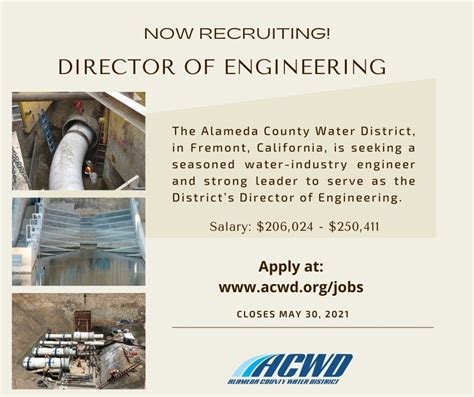 water district job openings.